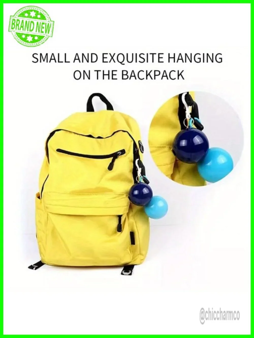 Portable Disposable Emergency Raincoat Keychain Rain Poncho Ball for Travel
